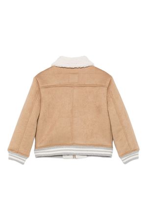 beige cotton bomber ELEVENTY KIDS | EX2P67H0066118AV